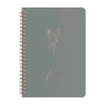 thumbnail image 1 of Hearthoom Spiral Journal Notebook for Women,A5 Aesthetic Notebook,8"X6" College-Ruled Writing Journal,Cute Notebook Suitable for Work Notebooks,School Notebooks And Bible Journal,Green, 1 of 9