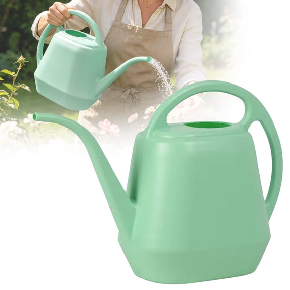 Hearthoom Watering Can for Indoor Plants, Small Watering Cans for House Plant Garden Flower, Long Spout Water Can for Outdoor Watering Plants Green