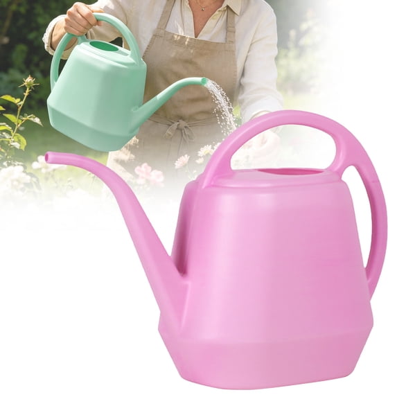 Hearthoom Watering Can for Indoor Plants, Small Watering Cans for House Plant Garden Flower, Long Spout Water Can for Outdoor Watering Plants Pink