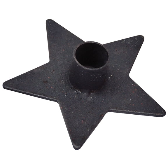Hearthside Collection Distressed Star Candle Holder