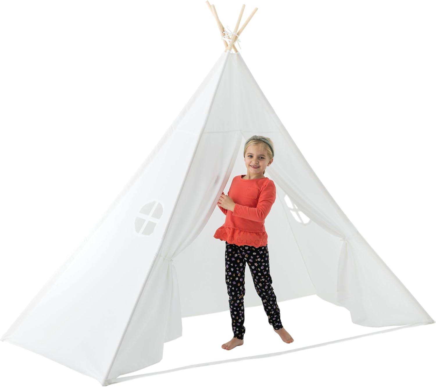 Hearthsong Cabin Dreams Bed Tent with Interior BatteryOperated Light