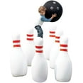 thumbnail image 1 of Hearthsong Giant Inflatable Bowling Game Set for Indoor & Outdoor Play, 1 of 6