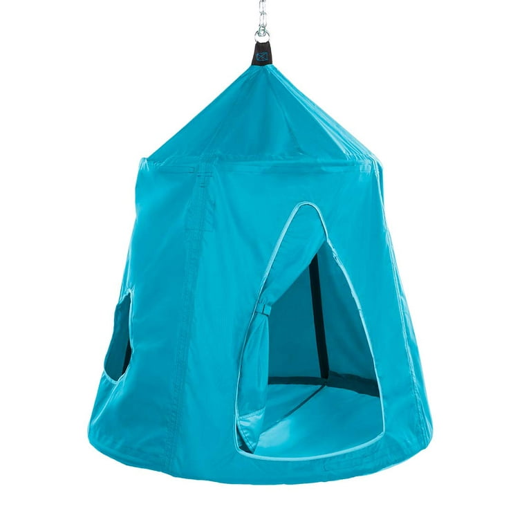 Hearthsong Go! HangOut HugglePod Polyester Hanging Tent with LED