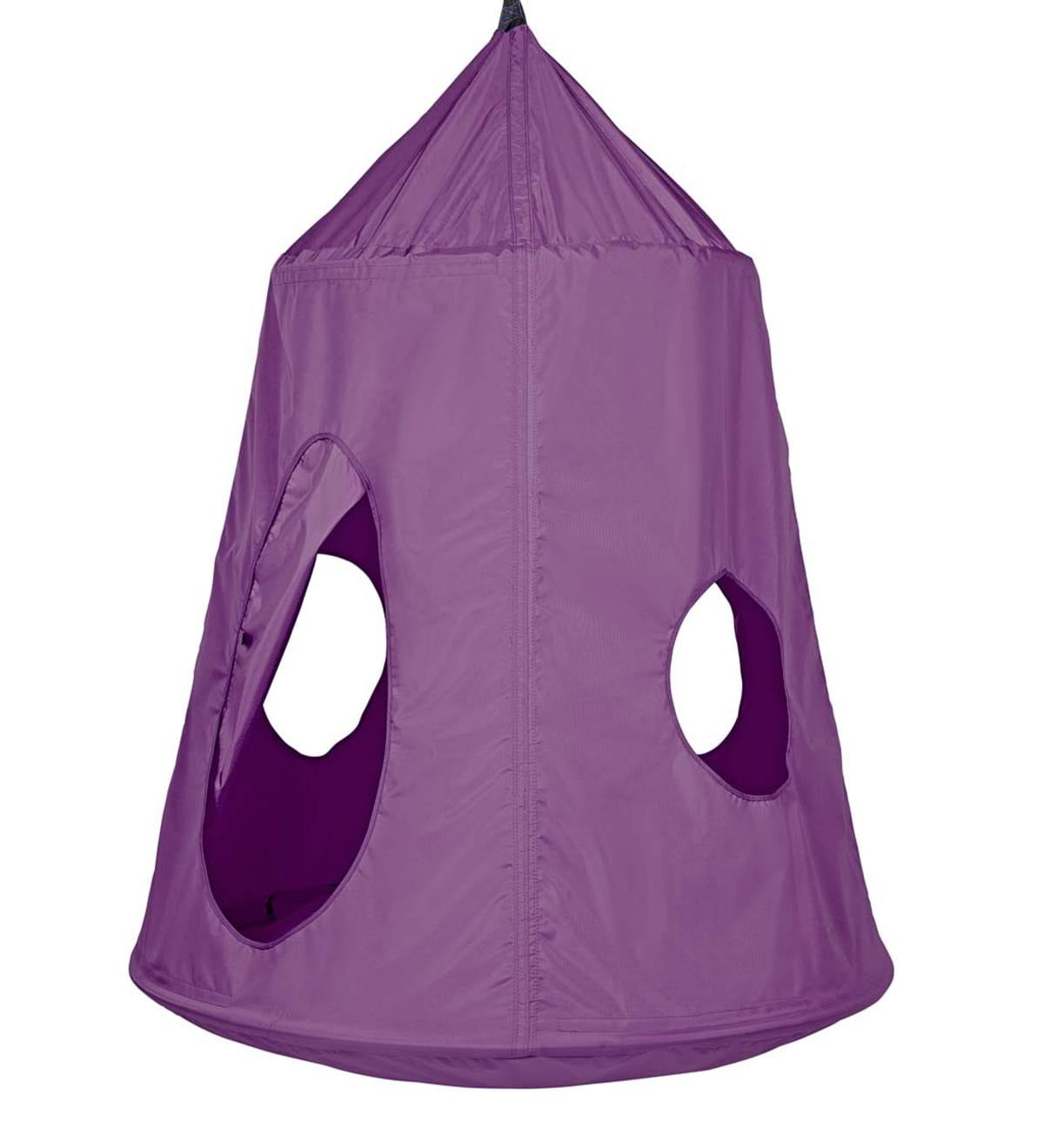 HugglePod HangOut Hanging Chair for Kids, Purple
