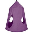 thumbnail image 1 of HugglePod HangOut Hanging Chair for Kids, Purple, 1 of 4