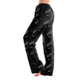 thumbnail image 1 of Hearthz Halloween Flannel Pajama Pants Women Plush Fuzzy Women's Pajama Bottoms Warm Cozy Pj Bottoms Lounge Pants Womens Fleece Pajama Pants, 1 of 7