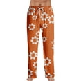 thumbnail image 1 of Hearthz Halloween Mens Flannel Pajama Pants Plush Fuzzy Men's Fleece Lounge Pants Warm Cozy Pj Bottoms Lounge Pants Pajama Pants for Family, 1 of 4