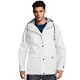 thumbnail image 1 of Hearthz Mens Lightweight Rain Jacket Waterproof with Hood Zip Up Lightweight Wind Breaker Rain Jacket Mens Rain Coat with Pockets, 1 of 6