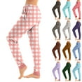 thumbnail image 1 of Hearthz Plaid Womans Pajama Pants Drawstring Elastic Cuffs Pj Bottoms Women Winter Soft Lightweight Sleeping Pants Women with Pocket, 1 of 6