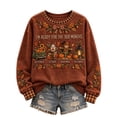thumbnail image 1 of Hearthz I'm Ready for the Ber Months Crewneck Sweatshirts Women Long Sleeve Four Season Graphic Womens Sweatshirts Fall Winter Drop Shoulder Pullover Sweaters for Women, 1 of 4