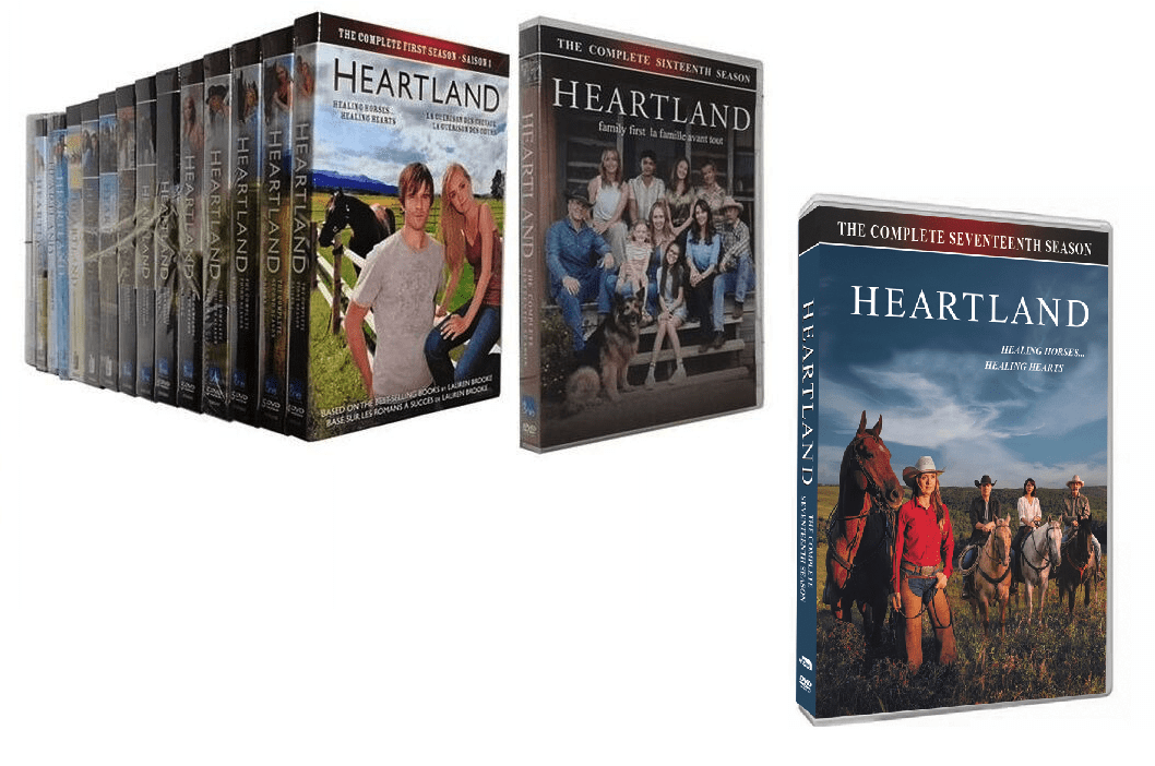 Heartland Complete Series Seasons 1-18 DVD, Canadian Family Drama