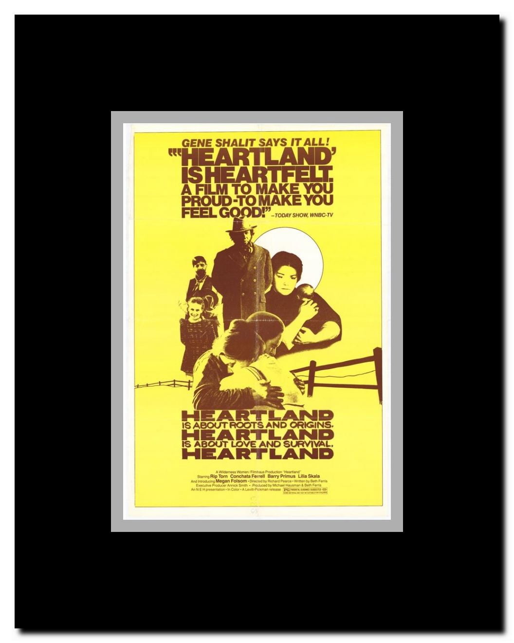 Heartland Framed Movie Poster