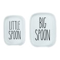 thumbnail image 1 of Heartland Home Porcelain Nesting Spoon Rest 2pc Set - Big Spoon/Little Spoon, 1 of 7