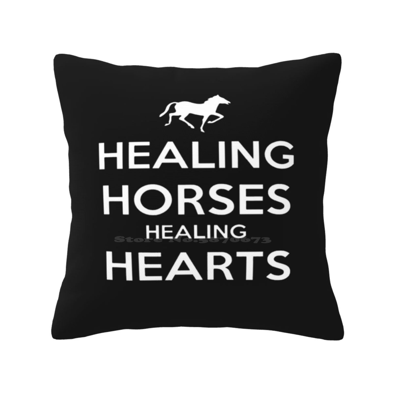 Heartland Merch Throw Cushion Pillow Cover Logo Heartland Letters