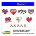 thumbnail image 1 of Threadart Machine Embroidery Design Bundles - Holiday Sets - Hearts(1) - Loaded on USB Stick - Over 50 Sets Available, 1 of 9