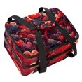 thumbnail image 1 of Hearts Battle Double Layered Insulated Lunch Bag with Two Compartments, Large Capacity, Hand-Held, 7.1x11.4x16.1 Inches, 1 of 6
