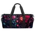 thumbnail image 1 of Hearts Battle Large Capacity Sports Bag with Interior Zipper Pocket - Swim Bag, Shoe Bag, and Travel Tote for on-the-Go Adventures, 1 of 6