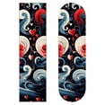 thumbnail image 1 of Hearts Battle Skateboard Stickers Pack of Two Emery PVC Surface 8.8x32.6in 22.4x83cm Accessories, 1 of 5