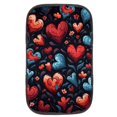 thumbnail image 1 of Hearts Battle Soft, Comfortable 12.5x8.2 Inch Furry Printed Armrest Pad Cover - Armrest Accessory for Car, 1 of 6