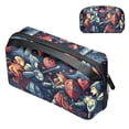 thumbnail image 1 of Hearts Battle Waterproof Oxford Cloth Storage Box for Hard Drive Bags, Power Cord Box Organizer, Cord Box Organizer - 5.9x9.44x3.14 in., 1 of 6