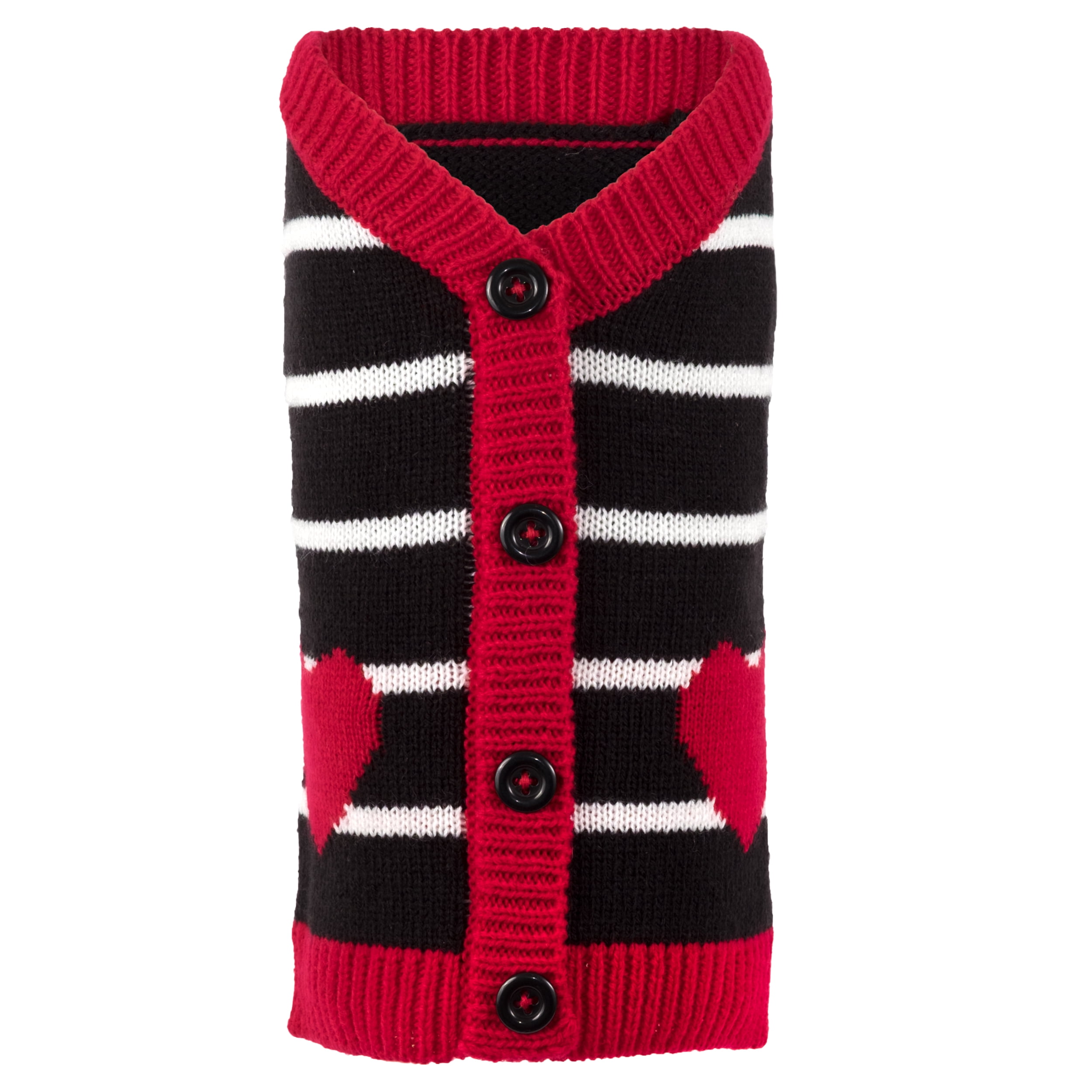 Hearts Cardigan - Walmart.com