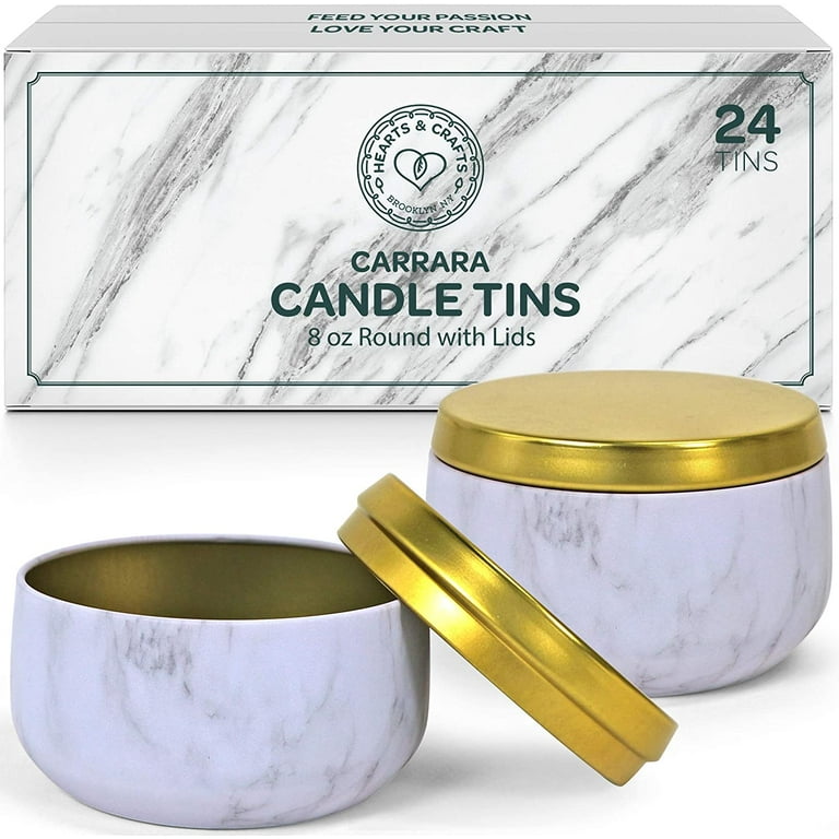 8 oz Candle Tins – J Maure Candle Co