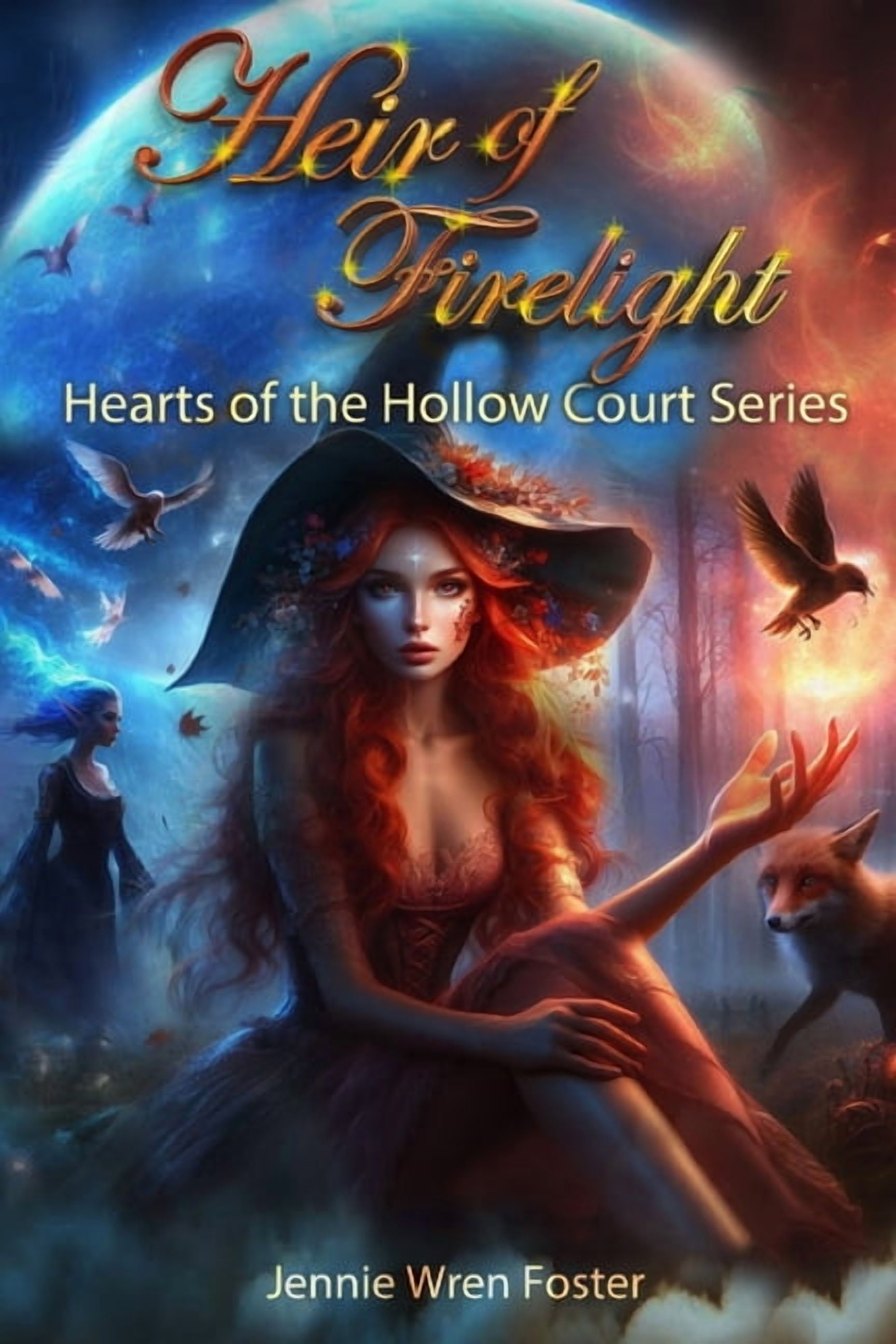 Hearts of the Hollow Court Heir of Firelight: The veil is shattering. Magic is unraveling. And only she can unite a world built to tear itself apar, Book 5, (Paperback)
