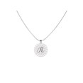 thumbnail image 1 of Hearts Initial Necklace By Pink Box - R, 1 of 1