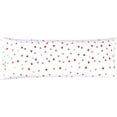 thumbnail image 1 of Hearts Pint Pillowcase - 1500 Series Hotel Quality Microfiber, Soft and Smooth Hidden Zipper Closure - Body Pillowcase, Valentina, 1 of 3