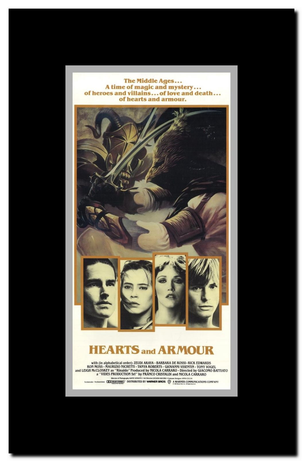 Hearts and Armour Framed Movie Poster