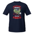 thumbnail image 1 of Hearts and Farts Flying T Rex Graphic Novelty Family T-Shirt (Navy, M), 1 of 1