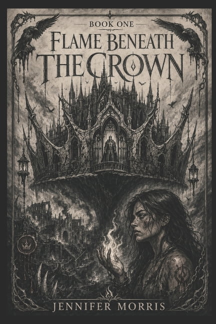 Hearts of Hollowbone Flame Beneath the Crown, Book 1, (Paperback)