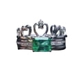 thumbnail image 1 of HeartsAndYou 2ct Green Natural Bridal Set Crown Engagement Ring Guard 14k SOLID White Gold, 1 of 9