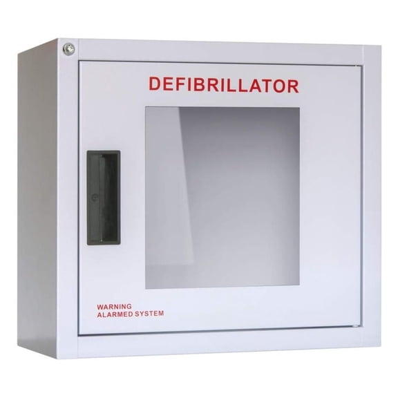 Heartsmart AED Wall Cabinet with Keyed Alarm