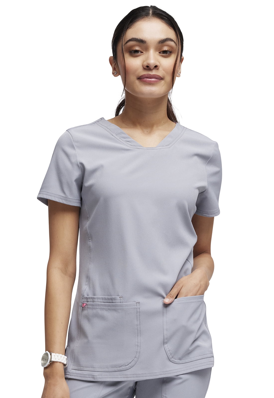 Heartsoul Break On Through Scrubs Top For Women Shaped V-Neck 20710 ...