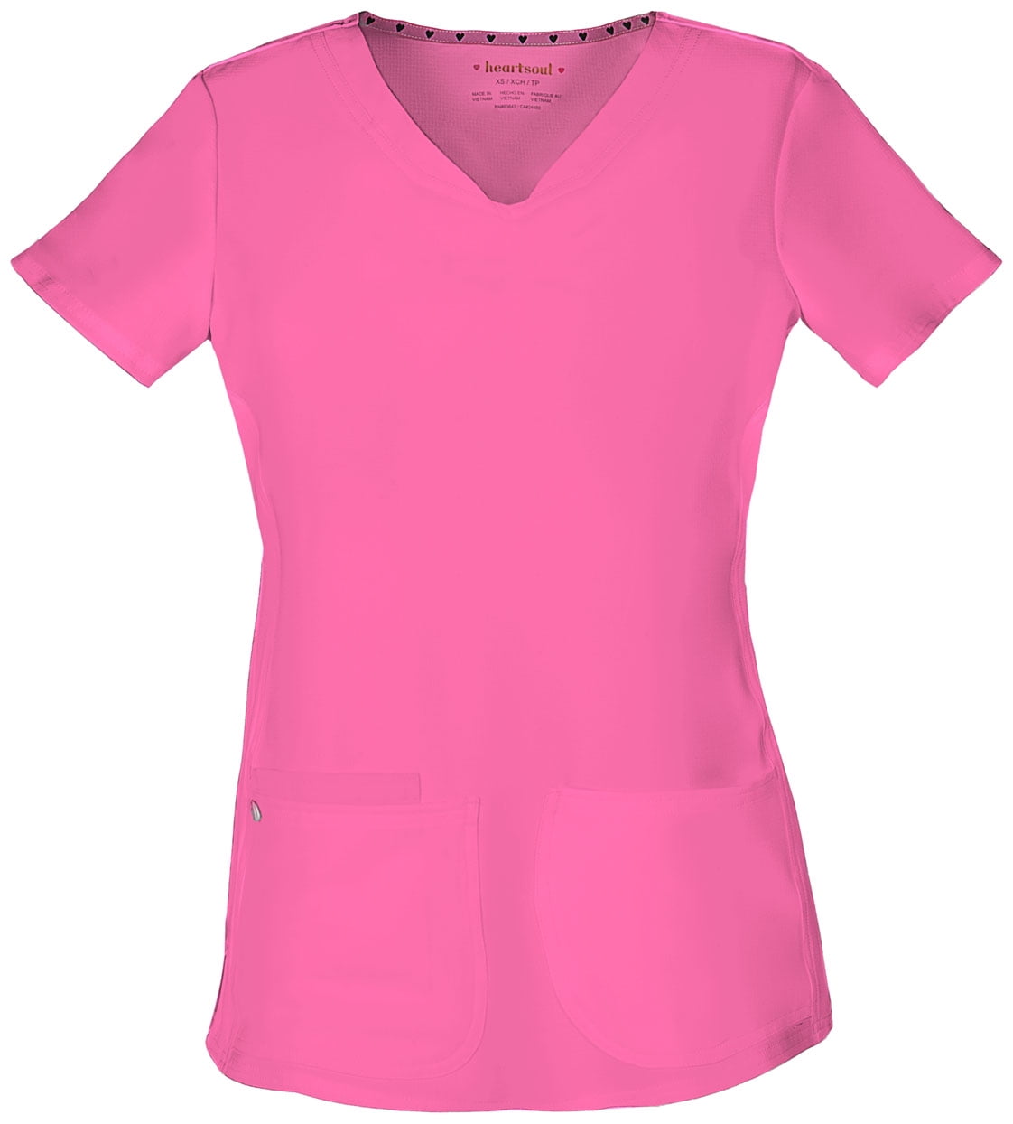 Heartsoul Break On Through Scrubs Top For Women Shaped V-Neck 20710 ...