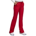 thumbnail image 1 of Heartsoul Break On Through Women Scrubs Pant, Low Rise Drawstring, 20110, XS, Red, 1 of 5