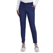 Heartsoul Break On Through Women Scrubs Pant Mid Rise Tapered Leg Pull-on HS293