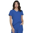 thumbnail image 1 of Heartsoul Break On Through Women Scrubs Top, V-Neck, HS710, XL, Royal, 1 of 7