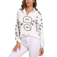 thumbnail image 1 of Heartstopper Greeting Long Sleeve Blouse Woman Streetwear Casual Shirts Summer Oversize Woman Streetwear Clothing Birthday Present, 1 of 7