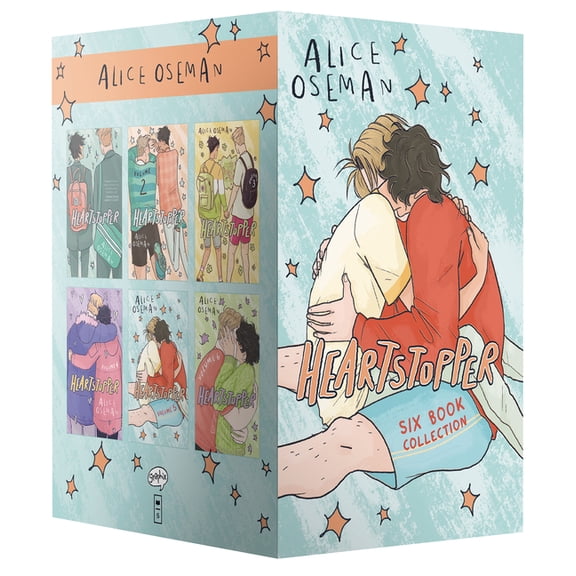Heartstopper Heartstopper #1-6 Box Set, (Paperback)
