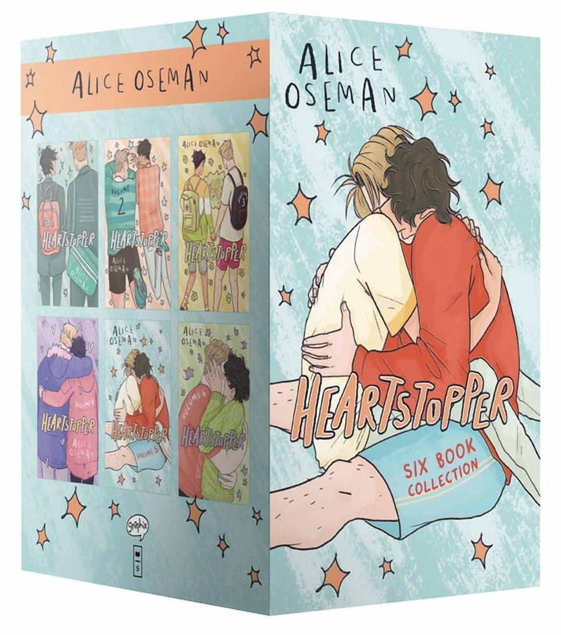 Heartstopper Heartstopper #1-6 Box Set (Paperback) - Walmart.com