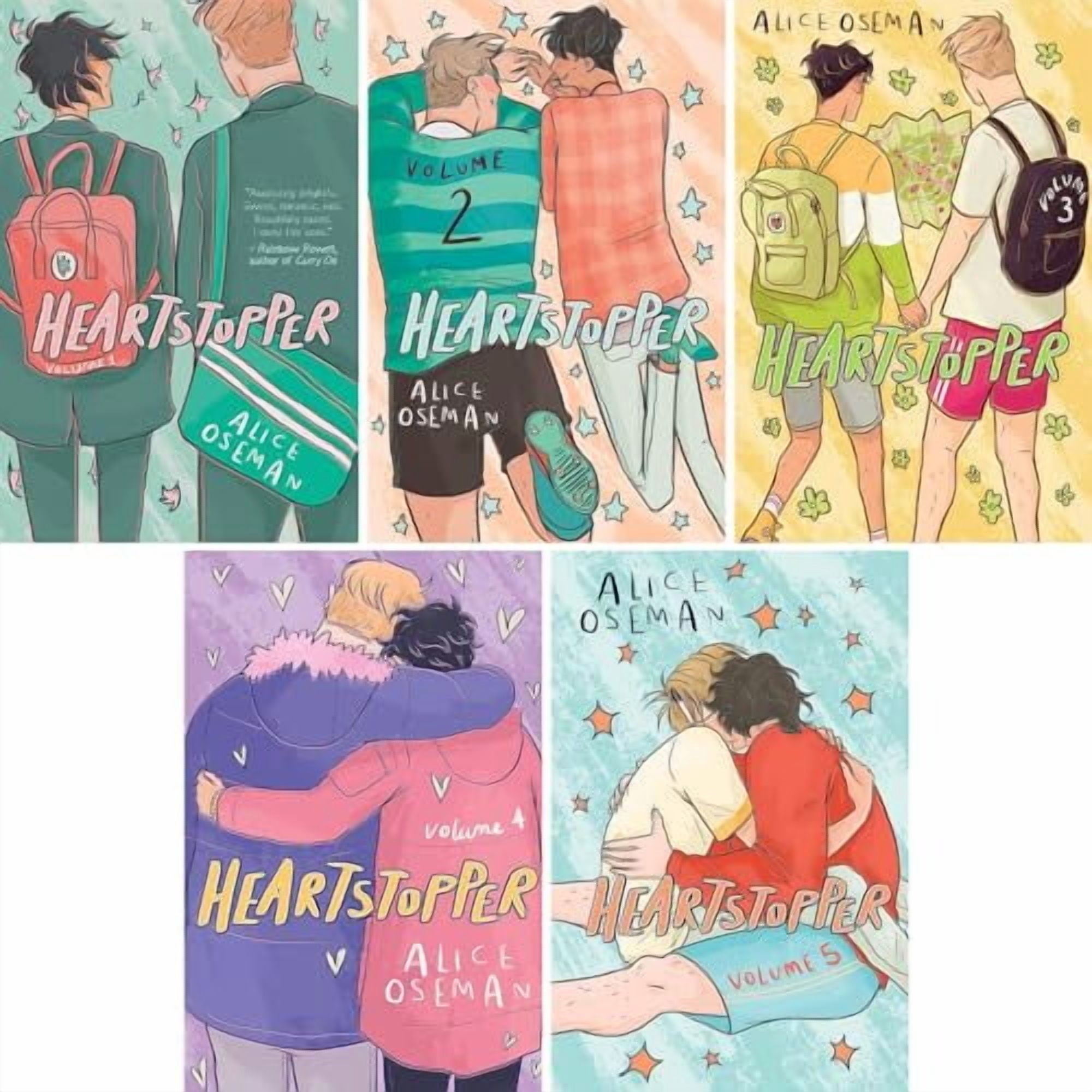 Heartstopper 1-5巻セット 洋書 Heartstopper-Series-Set-of-5-
