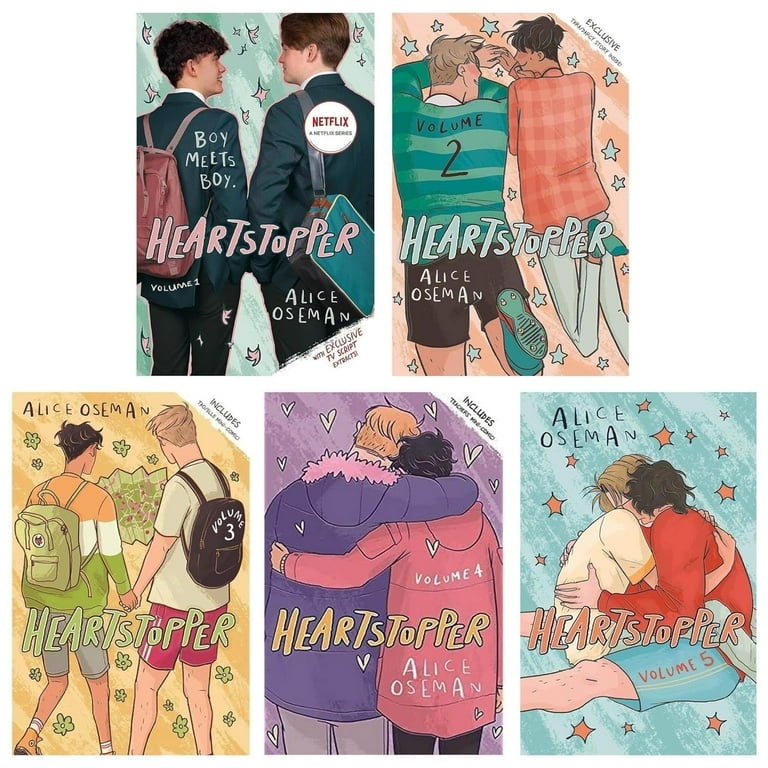 Heartstopper 全5巻セット Alice Oseman Heartstopper Graphic Novel Volumes 1 – 5 Set: Alice Oseman, Alice