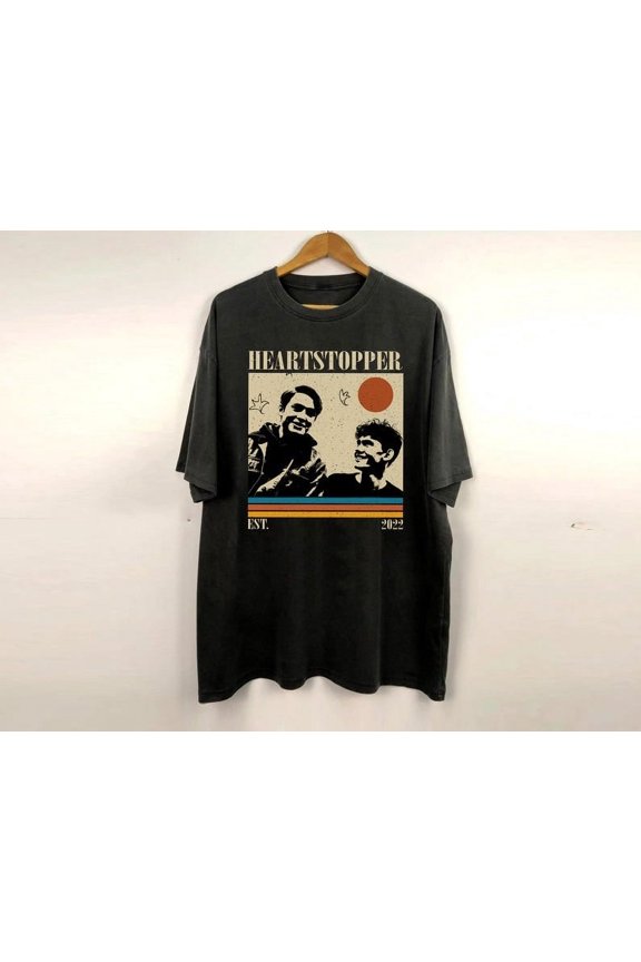 Heartstopper Shirt, Heartstopper TShirt, Retro Shirt, Vintage Shirt, Retro TShirt, Classic Shirt, Gifts for him, Christmas Gifts