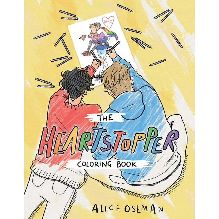 Heartstopper: The Official Heartstopper Coloring Book (Paperback) 