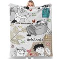 Heartstopper Throw Blanket,Weighted Blanket Super Soft Warm Flannel