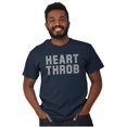 thumbnail image 1 of Heartthrob Funny Valentines Joke Men's Graphic T Shirt Tees Brisco Brands S, 1 of 3