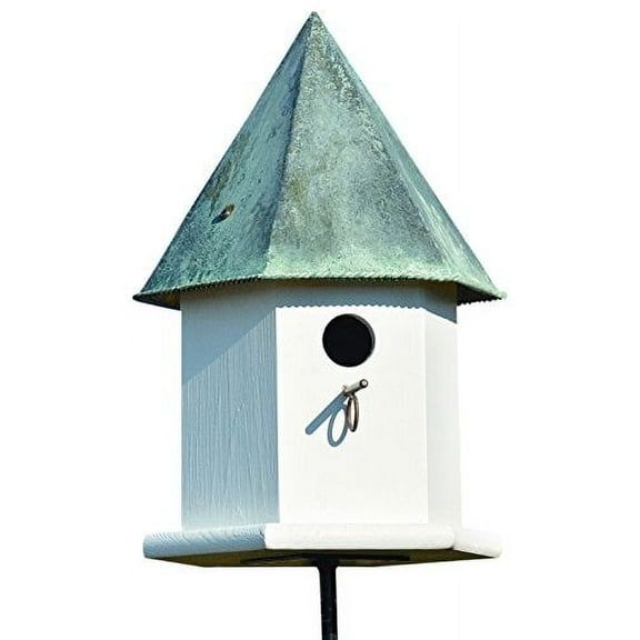 Heartwood 143A Copper Songbird Deluxe Decorative Bird House