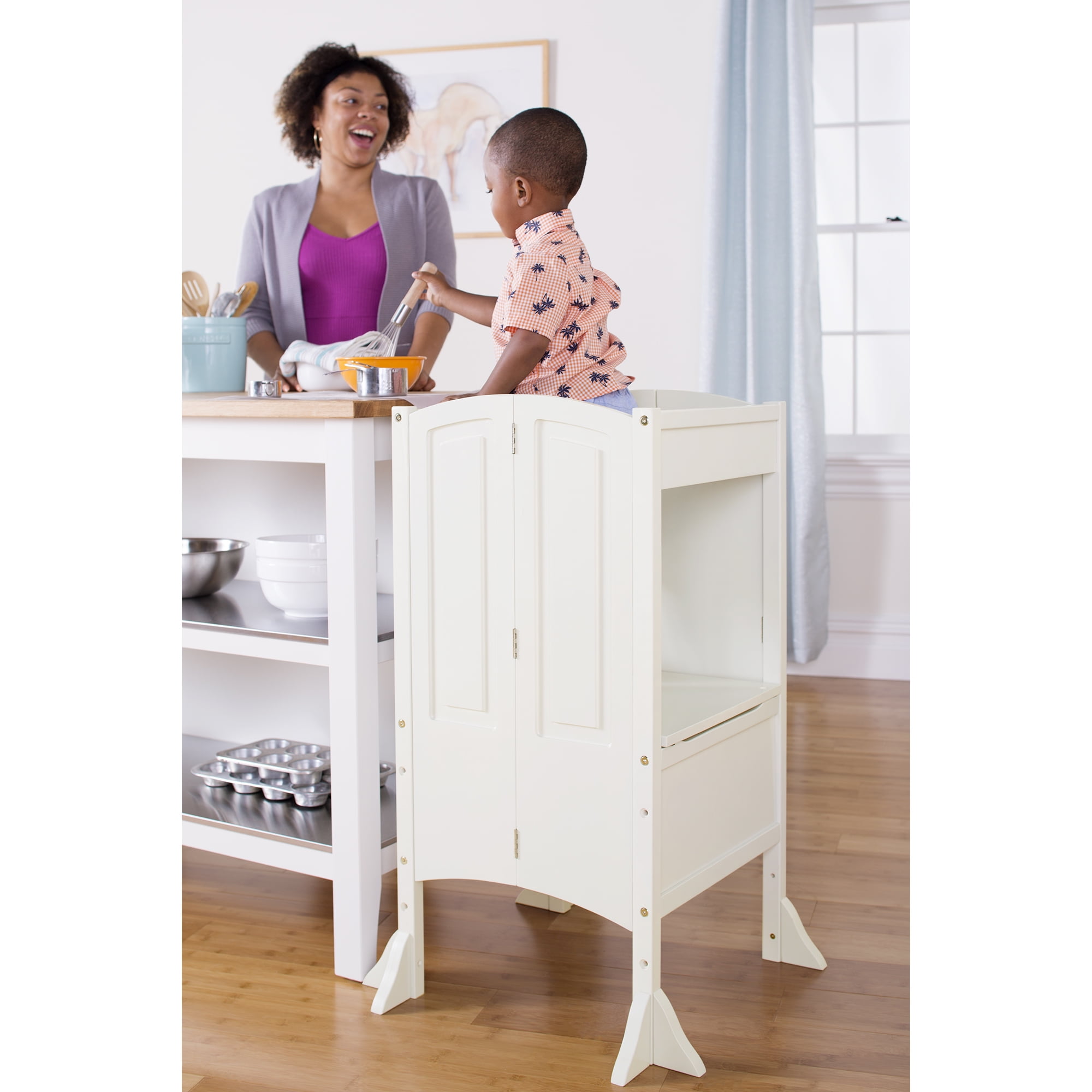 Guidecraft heartwood kitchen helper stool deals